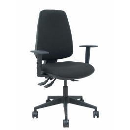 PIQUERAS Y CRESPO Silla Elche asincro bali negro brazos 1D base piramidal ruedas de nailon de 65mm Precio: 150.49999965. SKU: B149ZWRYWX