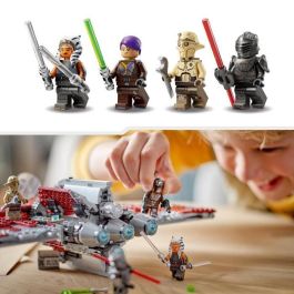 LEGO 75362 Star Wars Lanzadera T-6 de Ahsoka Tano, Barco lanzador de pernos, 4 personajes LEGO 75362 Star Wars Lanzadera T-6 de Ahsoka Tano, Barco lanzador de pernos, 4 personajes