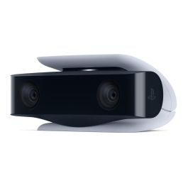 PlayStation Oficial Cámara HD 1080p Doble Lente con Soporte Integrado para Streaming y Grabación en PS5 Blanca