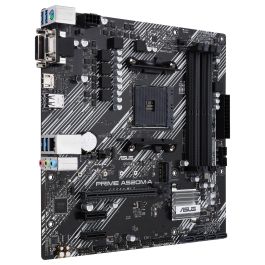 ASUS Placa Base PRIME A520M-A II/CSM, Socket AM4, Chipset AMD A520, Formato Micro ATX, Soporte para Procesadores AMD Ryzen 3 y 5, DDR4
