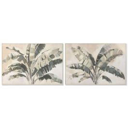 DKD Home Decor Cuadro Tropical Palmera Verde Marrón 122.5x82.5 cm (2 Unidades) Lienzo y PS Precio: 151.89000046. SKU: B1GBGT7P37