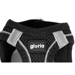 Gloria Arnés-Vestido Air Mesh Trek Star Negro XS 27-28 cm Cuello, Ligero, Transpirable, Reflectante