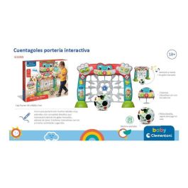 Clementoni Portería Interactiva de Fútbol Infantil con Luces, Sonidos y Contador de Goles. Reconoce y Mide 50x40x7cm (+12m) Clementoni Portería Interactiva de Fútbol Infantil con Luces, Sonidos y Contador de Goles. Reconoce y Mide 50x40x7cm (+12m)