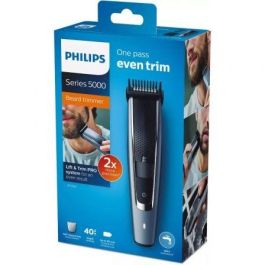 Cortabarbas Philips Beardtrimmer series 5000 BT5502/16/ con Batería/ 4 Accesorios