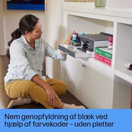 HP Smart Tank 5105 Impresora Multifunción Inyección Tinta Color A4 con Wi-Fi, Escáner y Copiadora, Sistema de Tinta Recargable