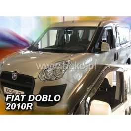 Deflector de viento HEKO HO15166 FIAT DOBLO II Frontal 2 Piezas Deflector de viento HEKO HO15166 FIAT DOBLO II Frontal 2 Piezas