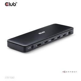 Club 3D Dockingstation Thunderbolt 4 12-in-1 para 3 Pantallas ST/BU