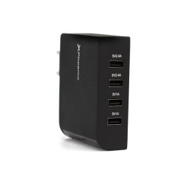 Phoenix Technologies Cargador de Pared 4 Puertos USB 6.8A, Carga Rápida para Smartphones y Tabletas Phoenix Technologies Cargador de Pared 4 Puertos USB 6.8A, Carga Rápida para Smartphones y Tabletas