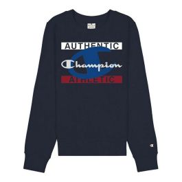 Sudadera sin Capucha Hombre Champion Authentic Athletic Azul oscuro