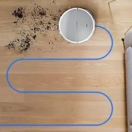 Medion MED4061275230024 Robot Aspirador - Potencia de succión 2000Pa - Navegación giroscópica - 2 cepillos laterales y Sensor de pared