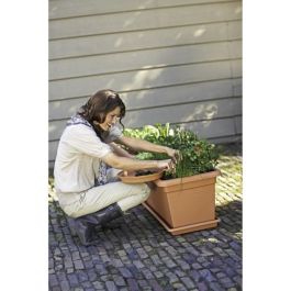 Platillo ELHO Green Basics 100 planter - Terracota blanda - XXL - Exterior - Ø 89.7 x H 5.7 cm