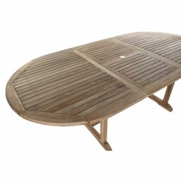 Mesa de Comedor DKD Home Decor Marrón Extensible Teca (180 x 120 x 75 cm) Mesa de Comedor DKD Home Decor Marrón Extensible Teca (180 x 120 x 75 cm)