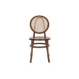 Silla Vintage DKD Home Decor Marron Oscuro 43 x 89 x 43 cm