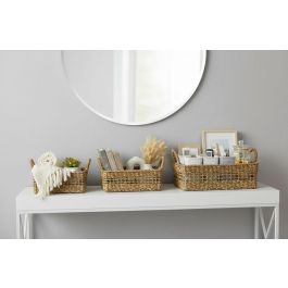 Privilege Set 3 Cestas Rectangulares con Asas 30 cm, 25 cm, 20 cm