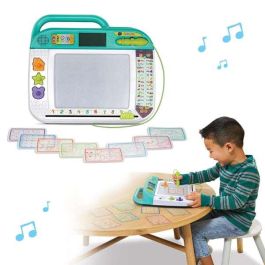 Vtech Pizarra Artística Digital LCD Trazos y Dibujos con Voz y 2 Modos (Escritura y Dibujo) para Niños 3-7 Años 38x7,8x33 cm