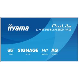 IIYAMA LH6581UHSG-1AG 163.9cm 4K Ultra HD 3840x2160 VA 24/7 2xHDMI 2xUSB USB-C