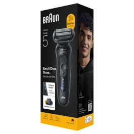 Braun Afeitadora Eléctrica Serie 5 BRA8700216645522 Negra - 50 min Autonomía - Carga Rápida 5 min