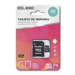 Elbe Tarjeta Micro SD 32GB MSD-1032 UHS-I U1 Full HD Precio: 5.50000055. SKU: B182VSTYYR