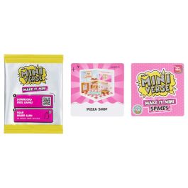 MGA 566069 Miniverse Spaces Starter Pack Pizza - Colección para Crear y Customizar Exposiciones