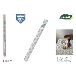 Rollo Mantel Leaves3 con Mandril 1x5M - Algon (16 Unidades) Precio: 30.50000052. SKU: B1C8TET7RX