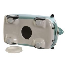Hucha Kids DKD Home Decor Azul Verde 10 x 11 x 16 cm (2 Unidades) Hucha Kids DKD Home Decor Azul Verde 10 x 11 x 16 cm (2 Unidades)