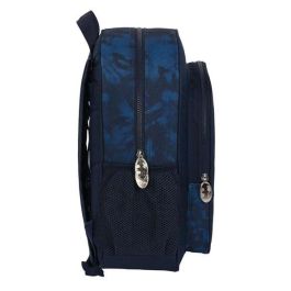 Mochila Escolar Batman Legendary Azul marino 32 X 38 X 12 cm Mochila Escolar Batman Legendary Azul marino 32 X 38 X 12 cm