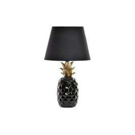 Lampara Sobremesa Tropical DKD Home Decor Negro Dorado 30 x 52 x 30 cm (4 Unidades)