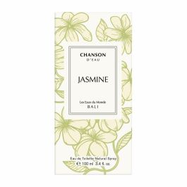 Chanson D'Eau Les Eaux du Monde Jasmine Eau de Toilette Vaporizador para Mujer, Fragancia Floral Blanca con Nardos y Almizcle 100 ml