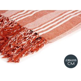 Multiusos Rayas Teja 235X205Cm Giftdecor (8 Unidades) Multiusos Rayas Teja 235X205Cm Giftdecor (8 Unidades)