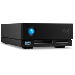 LaCie 1big Dock SSD Pro 4TB Thunderbolt 3 NVMe USB 3.1 para MAC & PC - Gris