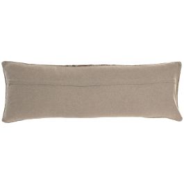 DKD Home Decor Cojin Boho Beige Verde 85 x 30 cm (2 Unidades) Kilim Lana Yute Polyester