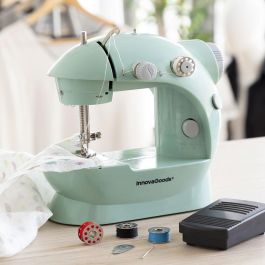 Mini Máquina de Coser Portátil con LED, Cortahílos y Accesorios Sewny InnovaGoods Precio: 31.95000039. SKU: V0103326