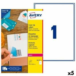 Etiquetas para Impresora Avery L4610 Blanco 25 Hojas 199,6 x 289,1 mm (5 Unidades) Precio: 103.69000015. SKU: S8426140