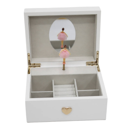 DKD Home Decor Joyero Romantico Blanco 14 x 9.5 x 18 cm Precio: 27.89000027. SKU: B1KPE4585N