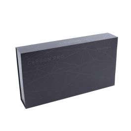 Steinhart CARBON PRO Plancha de Pelo Profesional con Placas de Cerámica, Aceite de Argán y Keratina, Tecnología Iónica, Acabado Brillante y Liso, Incluye Accesorios