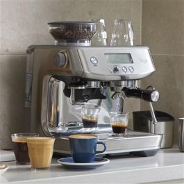 Sage Cafetera Espresso Manual con Molinillo Barista, 3 Segundos, Acero Inoxidable
