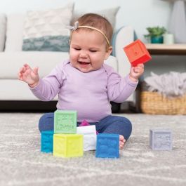 INFANTINO Bolsa de vinilo 10 cubos sensoriales INFANTINO Bolsa de vinilo 10 cubos sensoriales