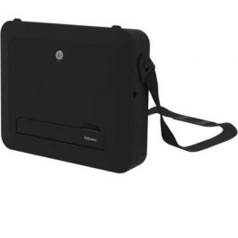 Fellowes 100016564 Maletín con Elevador Breyta para Portátiles hasta 14" Negro – Ergonómico, 5 Ajustes de Altura, Reciclable