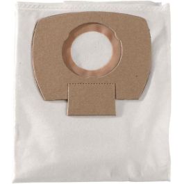 Metabo Bolsas filtrantes para aspiradora 25L de Fibra, Pack 5 unidades, fácil despliegue y alta resistencia para polvo fino, lijado y carpintería Precio: 38.50000022. SKU: B188T4RY66