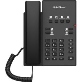 Fanvil H1-2 Teléfono IP para hotel, 2 líneas, Negro, Montaje Escritorio/Pared, Compatible con PoE Precio: 46.95000013. SKU: B1CT7779G4