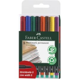 Rotulador Permanente Faber-Castell Multimark S Bolsa De 8 Precio: 9.5900002. SKU: B16D333WH8