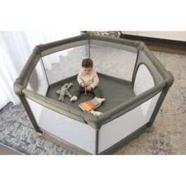 Dreambaby DRE9312742495077 Parque infantil Explore Park 6 lados con base de tela acolchada Ø 1,40 m H 70 cm Topo Precio: 115.49999945. SKU: B1BP9894LH