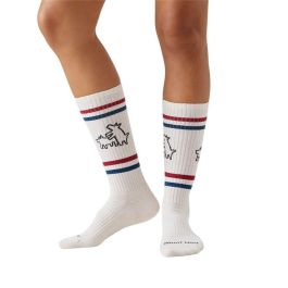 Calcetines Jimmy Lion Athletic Keith Haring Blanco
