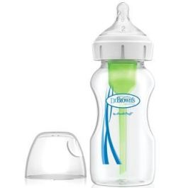 DR. BROWN´S Biberón Options Boca Ancha Silicona Redondo +3 Meses 270ml Precio: 15.90000016. SKU: B17WKBR3KV