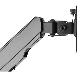 Digitus DA-90372 Estación de Trabajo Flexible para Montaje en Pared, Soporte Monitor Único Ajustable en Altura, Negro