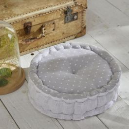 Cojín de suelo redondo - TODAY - CHARME - Estampado Constance - 40 x 12 cm