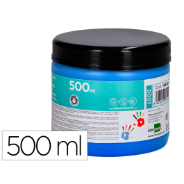 Liderpapel Pintura de Dedos 500 ml Azul Tarrina Antigoteo Base Agua Lavable Sin Gluten Normativa Europea Precio: 4.49999968. SKU: B12KAMNAHR