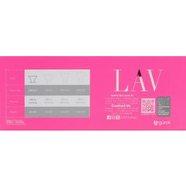 Lav Set 6 Copas Helado 165cc (10.5x10.5x8cm) (6 Cajas)