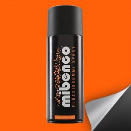 Mibenco Spray Goma Liquida 400 mL Naranja Neon Mate MIB71422007