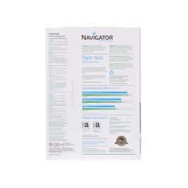 Navigator Papel Din A4 80 Gramos Paquete 500 Hojas | 100% Libre de Atascos, Calidad UHD, Blanco, Certificado Ecolabel y FSC